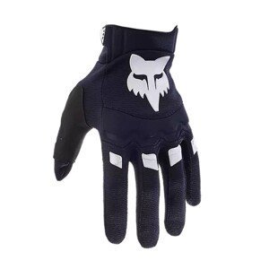 FOX Cyklistické rukavice dlouhoprsté - DIRTPAW - černá/bílá M