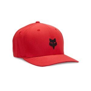 FOX Cyklistická čepice - kšiltovka - červená L-XL