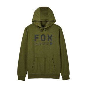 FOX Cyklistická mikina - NON STOP FLEECE PO - zelená XL