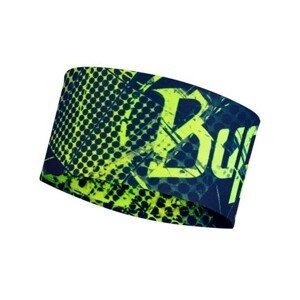 BUFF Cyklistická čelenka - COOLNET UV+® WIDE - žlutá/modrá