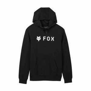 FOX Cyklistická mikina - ABSOLUTE FLEECE PO - černá 2XL