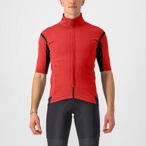CASTELLI Cyklistický dres s krátkým rukávem - GABBA RoS 2 - červená L