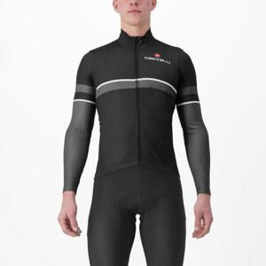 CASTELLI Cyklistický dres s dlouhým rukávem zimní - RETTA - černá M