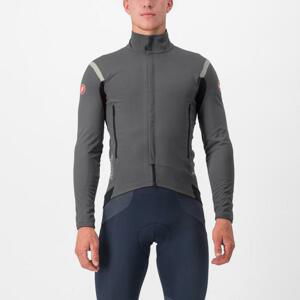 CASTELLI Cyklistická zateplená bunda - PERFETTO RoS 2 - šedá 3XL