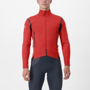 CASTELLI Cyklistická zateplená bunda - PERFETTO RoS 2 - červená S