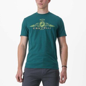 CASTELLI Cyklistické triko s krátkým rukávem - ARMANDO 2 - zelená XS
