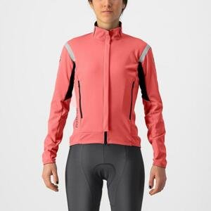 CASTELLI Cyklistická zateplená bunda - PERFETTO RoS 2 W - červená XS