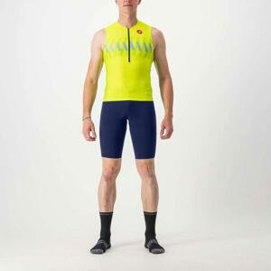 CASTELLI Cyklistické kalhoty krátké bez laclu - PREMIO SHORTS - modrá L