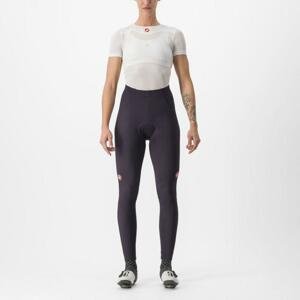 CASTELLI Cyklistické kalhoty dlouhé bez laclu - SORPASSO RoS W - fialová XS