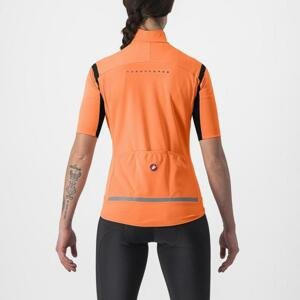 CASTELLI Cyklistický dres s krátkým rukávem - GABBA RoS 2 W - oranžová L