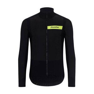 HOLOKOLO Cyklistická zateplená bunda - FALCON WINTER - černá 2XL