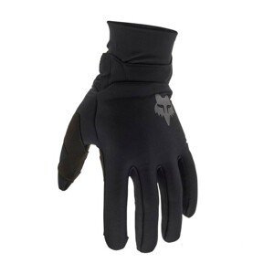 FOX Cyklistické rukavice dlouhoprsté - DEFEND THERMO - černá L