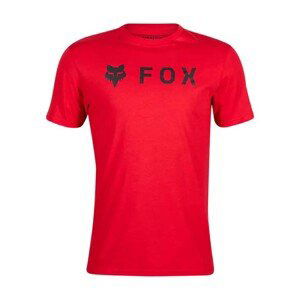 FOX Cyklistické triko s krátkým rukávem - ABSOLUTE PREMIUM - červená M