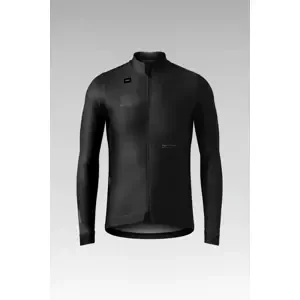 GOBIK Cyklistická větruodolná bunda - SKIMO PRO - černá