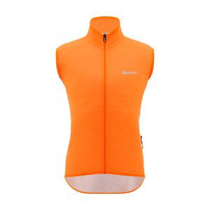 SANTINI Cyklistická vesta - GUARD NIMBUS - oranžová 4XL