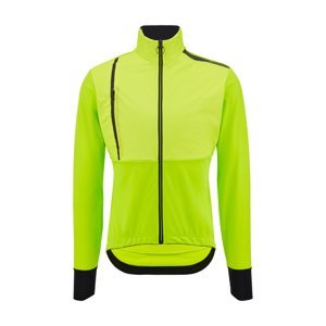 SANTINI Cyklistická zateplená bunda - VEGA ABSOLUTE - zelená 2XL