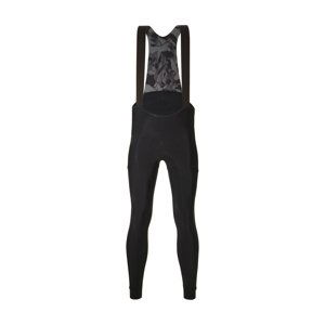 SANTINI Cyklistické kalhoty dlouhé s laclem - GRAVEL - černá 2XL