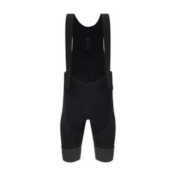 SANTINI Cyklistické kalhoty krátké s laclem - ADAPT SHELL - černá XL