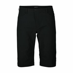 POC Cyklistické kalhoty krátké bez laclu - ESSENTIAL CASUAL - černá 2XL