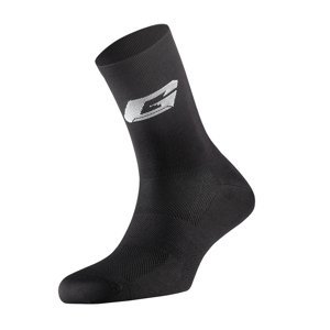 GAERNE Cyklistické ponožky klasické - PROFESSIONAL  - černá/bílá L-XL