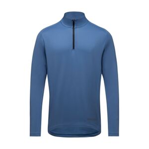 GORE Cyklistické triko s dlouhým rukávem - EVERYDAY MID - modrá 2XL