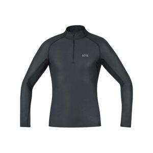 GORE Cyklistické triko s dlouhým rukávem - M GWS BL THERMO TURTLENECK - černá 2XL