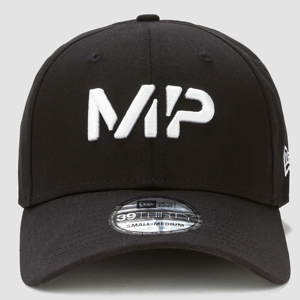 MP New Era 39THIRTY Basebalová Čepice – Černá/Bílá - S-M