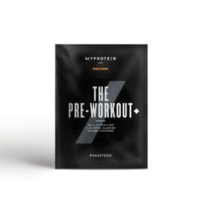 THE Pre-Workout+ nakopávač (Vzorek) - Pomeranč a mango