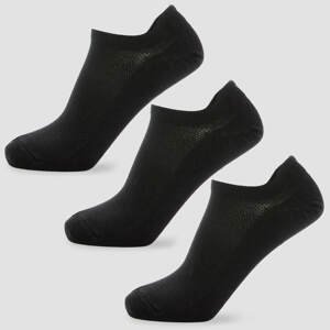 Pánské kotníkové ponožky - Černé - UK 9-12