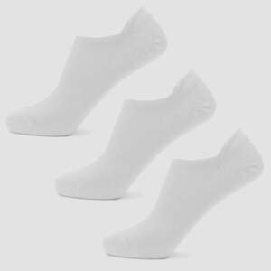 Dámské kotníkové ponožky - Bílé - UK 7-9