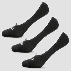 Pánské invisible ponožky - Černé - UK 9-12