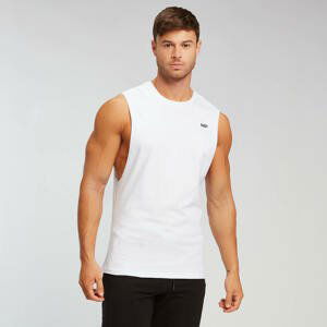 MP Drop Armhole Tank - Bílý - XL