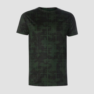 MP Men's Training Grid T-Shirt - Hunter Green - L