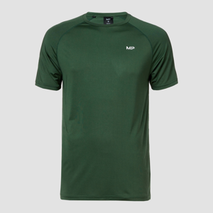 MP pánské tréninkové tričko s krátkým rukávem Essential  – Zelené - XS