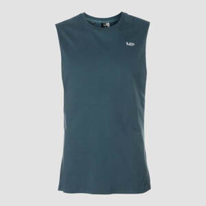 MP pánské tričko bez rukávů s hlubokými průramky Essentials – Tmavomodré - S