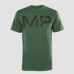 MP Grit tričko - Myslivecká zelená - XS