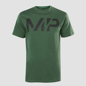 MP Grit tričko - Myslivecká zelená - M
