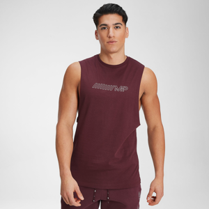 MP Men's Outline Graphic Tank - Washed Oxblood - XL