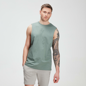 MP pánské tričko bez rukávů Tonal Graphic – Seprané zelené - XS