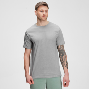 MP pánské tričko s krátkým rukávem Tonal Graphic – Šedý melír - XXL