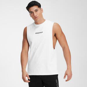 MP Men's Contrast Graphic Tank - White - M