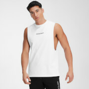 MP Men's Contrast Graphic Tank - White - L