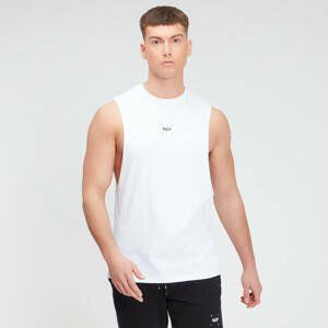 MP Men's Central Graphic Tank - White - L