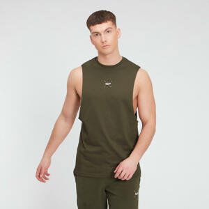 MP Men's Central Graphic Tank - Dark Olive - M