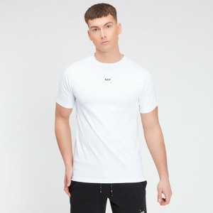 MP Men's Central Graphic Short Sleeve T-Shirt - White - XXS