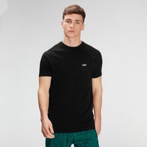 MP Men's Essential Seamless Graphic Short Sleeve T-Shirt- Black - XS