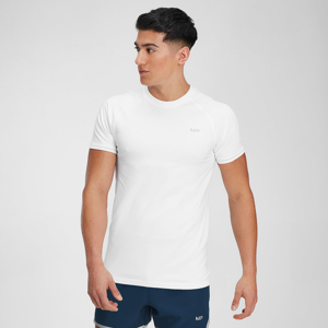 MP pánské tričko s krátkým rukávem Velocity – Bílé - XS