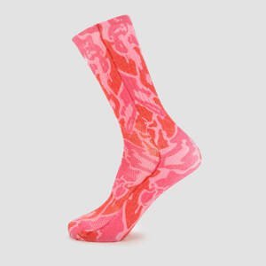 X Hexxee Adapt Ponožky - Růžové Camo - UK 6-8.5