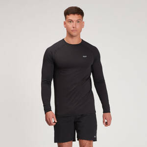 MP Men's Velocity Long Sleeve Top - Black - XXS