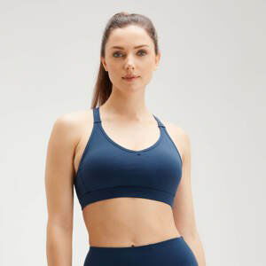 MP Women's Power Mesh Sports Bra - Dark Blue - XXS